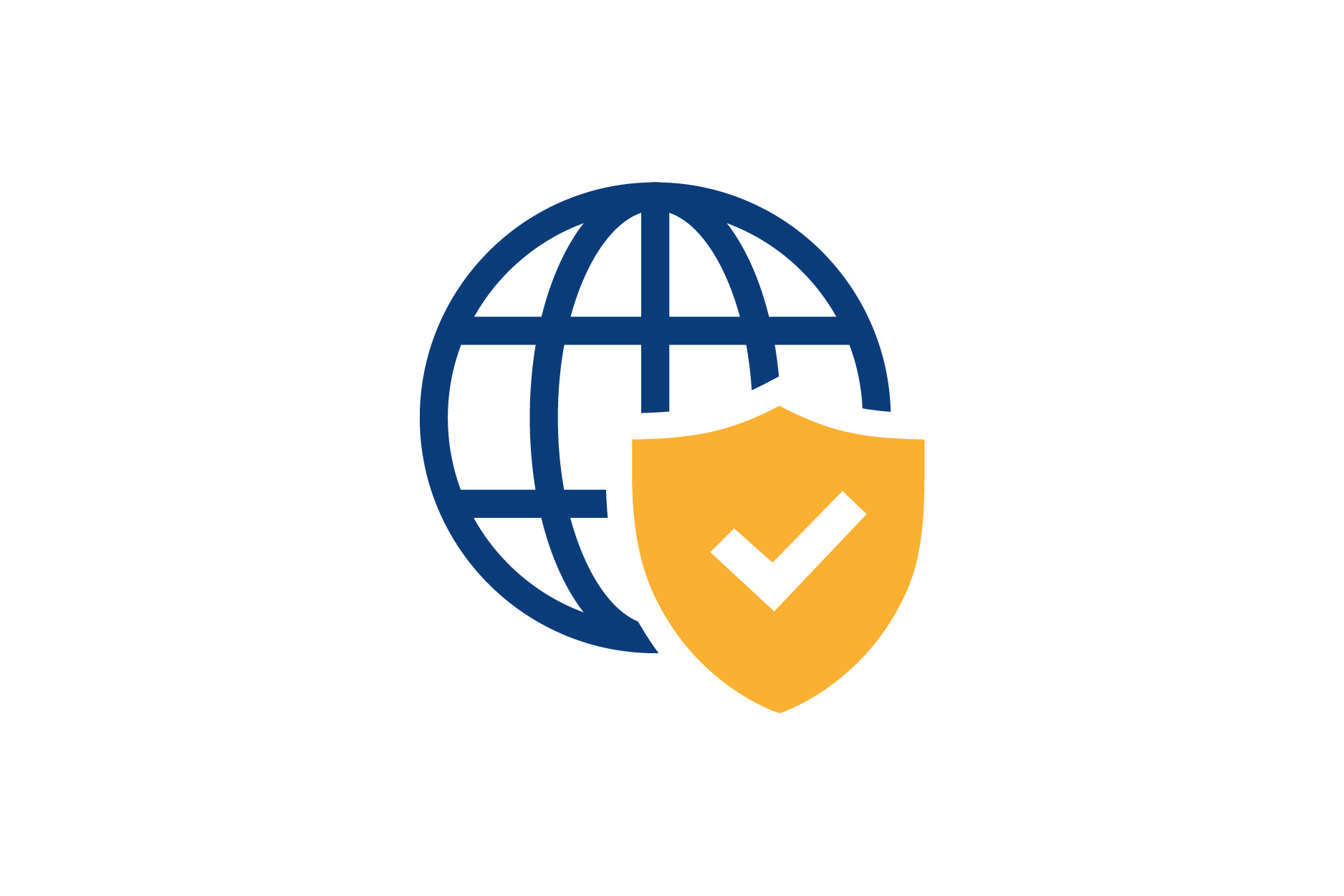 Schutzschild gegen Cyberangriffe als Symbol der IT-Sicherheit