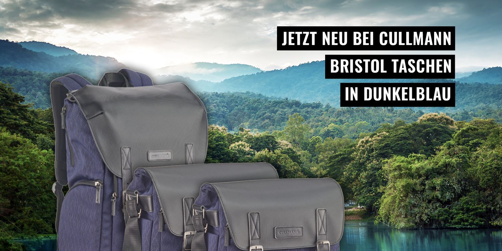 Bewährtes Konzept der BRISTOL-Taschen von CULLMANN um neue Farbkombination erweitert