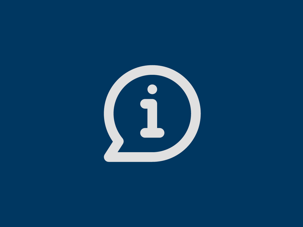 blauer Hintergrund mit weißem 