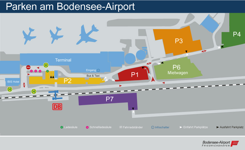 Parken Von Privat Flughafen Friedrichshafen