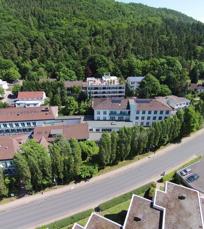 Klinik Reinhardshöhe von oben