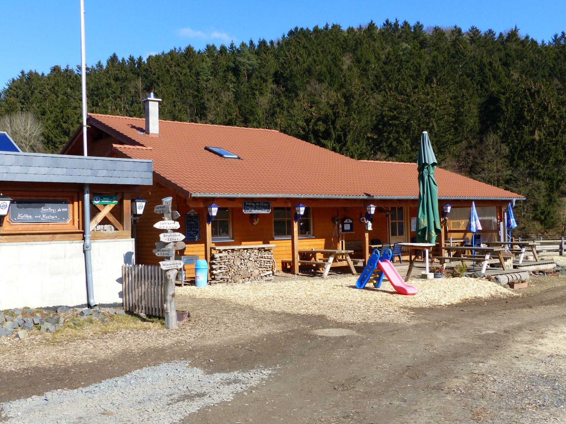 Armsfeld Blick auf die Western Ranch