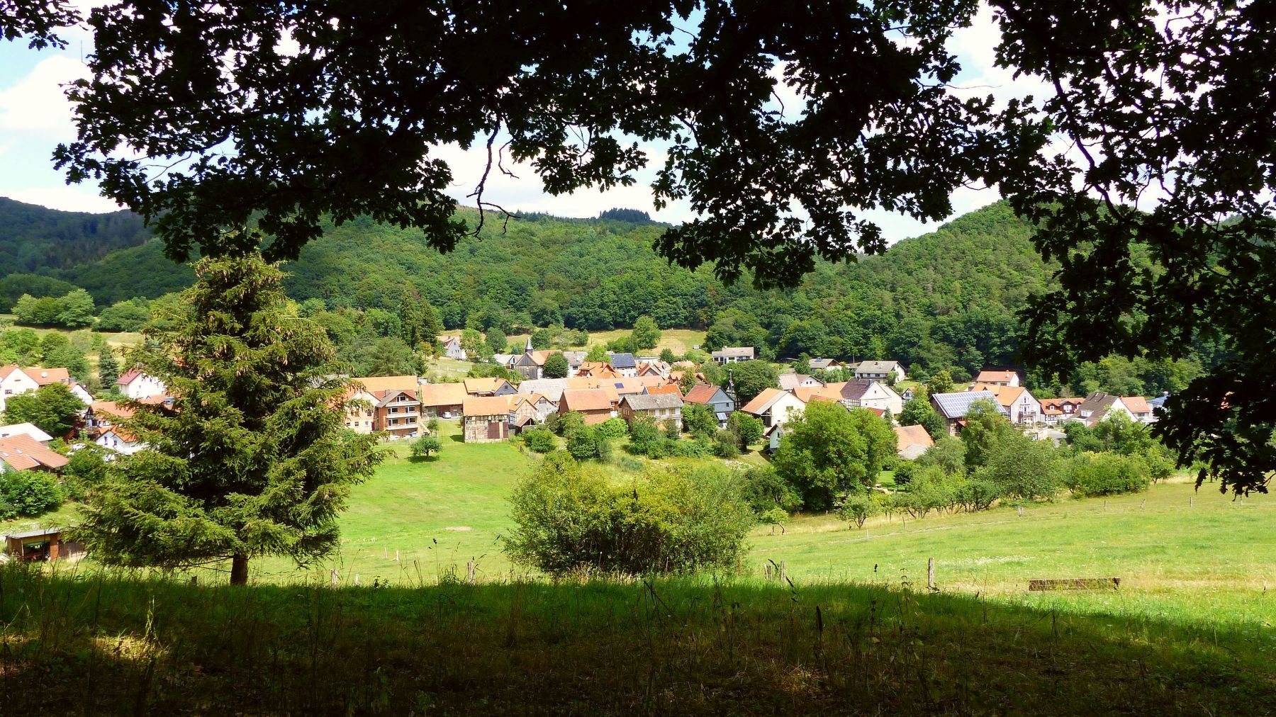 Blick über Bergfreiheit