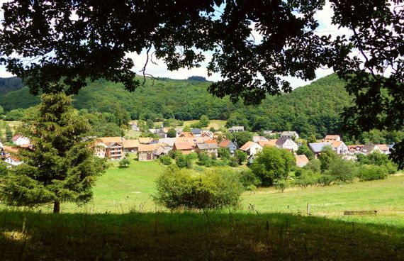 Blick über Bergfreiheit