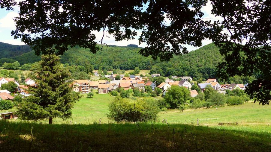 Blick über Bergfreiheit