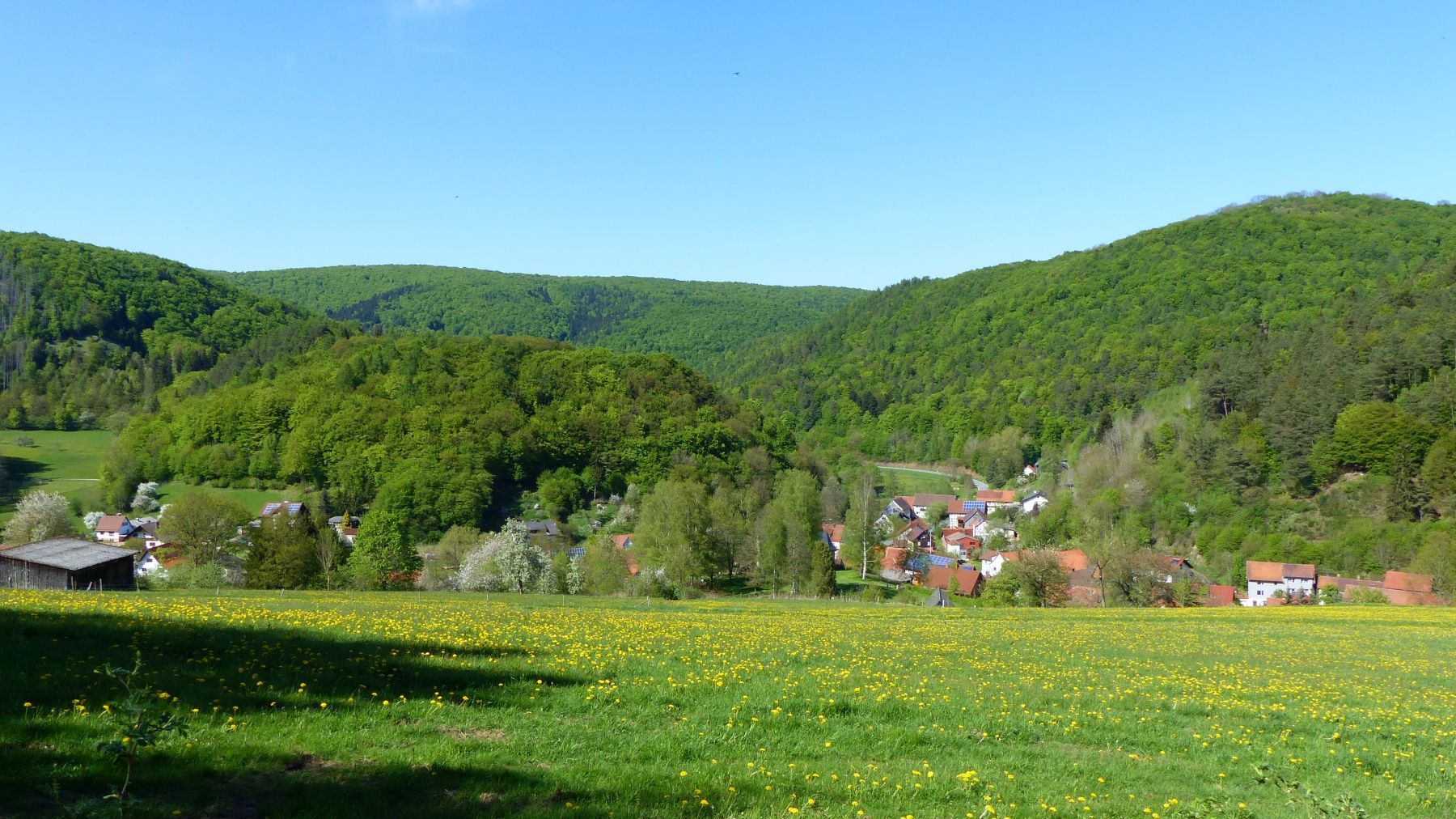 Blick über Frebershausen