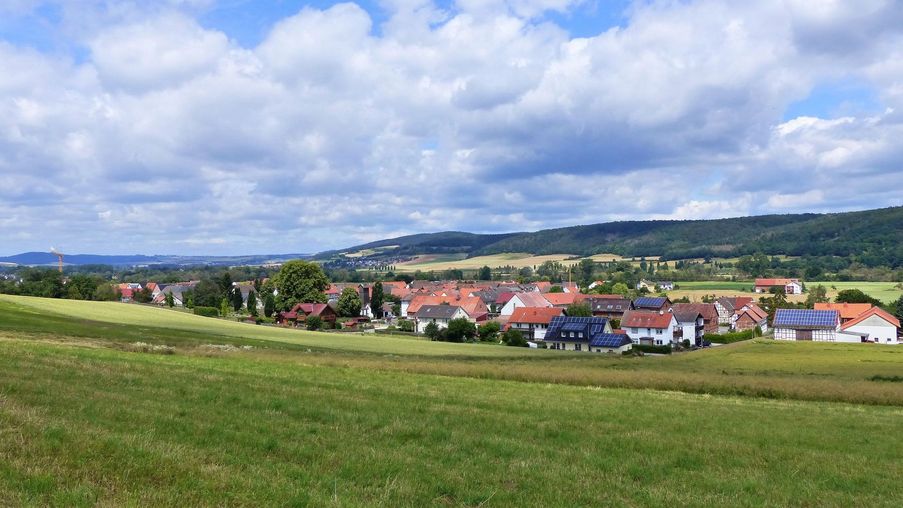 Blick über Mandern