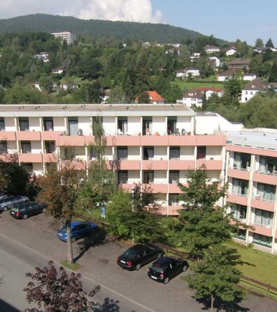 Blick auf die Asklepios Helenenklinik