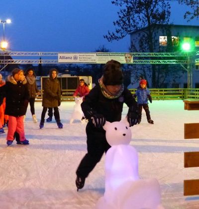 Eiszeit in Bad Wildungen - Schlittschuhlaufen