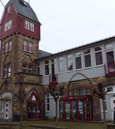 Außenansicht des Jugendhaus in Bad Wildungen.