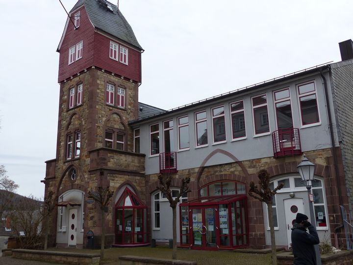 Außenansicht des Jugendhaus in Bad Wildungen.