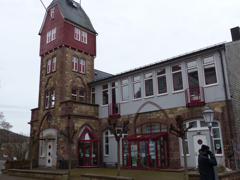 Außenansicht des Jugendhaus in Bad Wildungen.