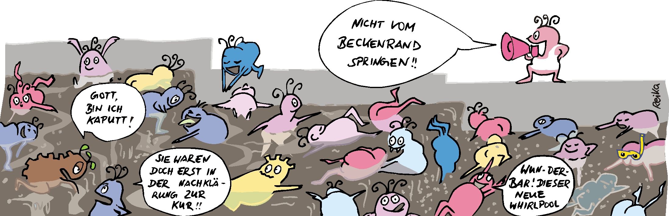 Comic Klaerbecken