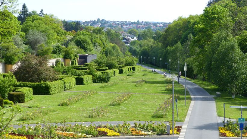 Kurpark Bad Wildungen, ehemaliges Landesgartenschaugelände