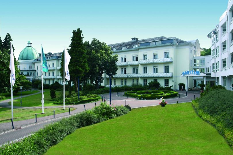 Außenaufnahme des Maritim Hotels in Bad Wildungen