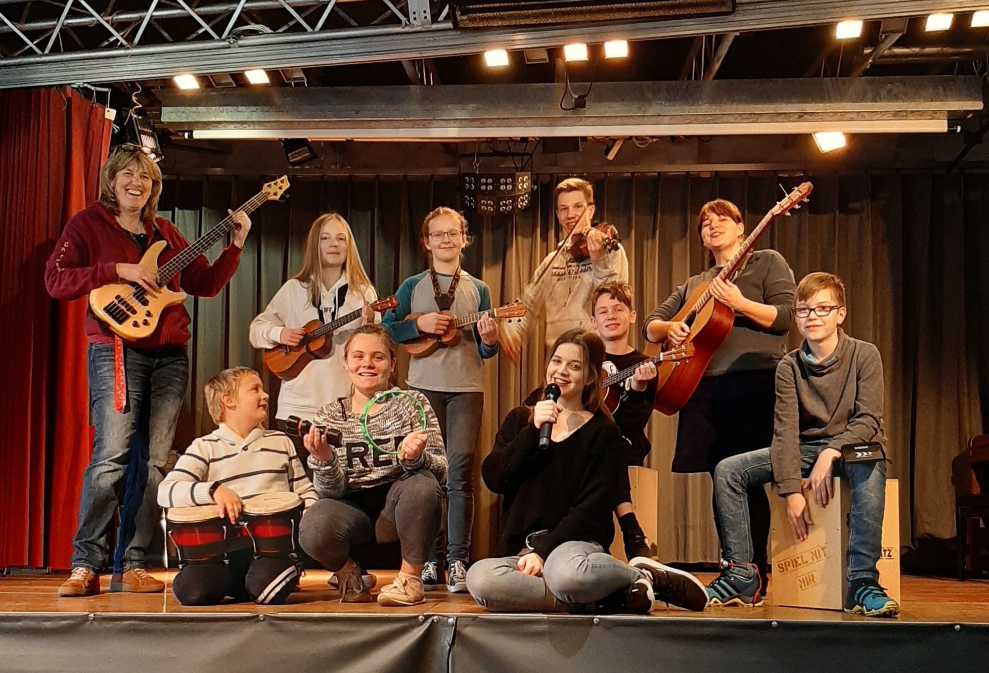 Band Workshop im Jugendhaus BAd WIldungen