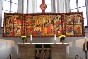 Altarbild des Conrad von Soest in der Stadtkirche Bad Wildungen