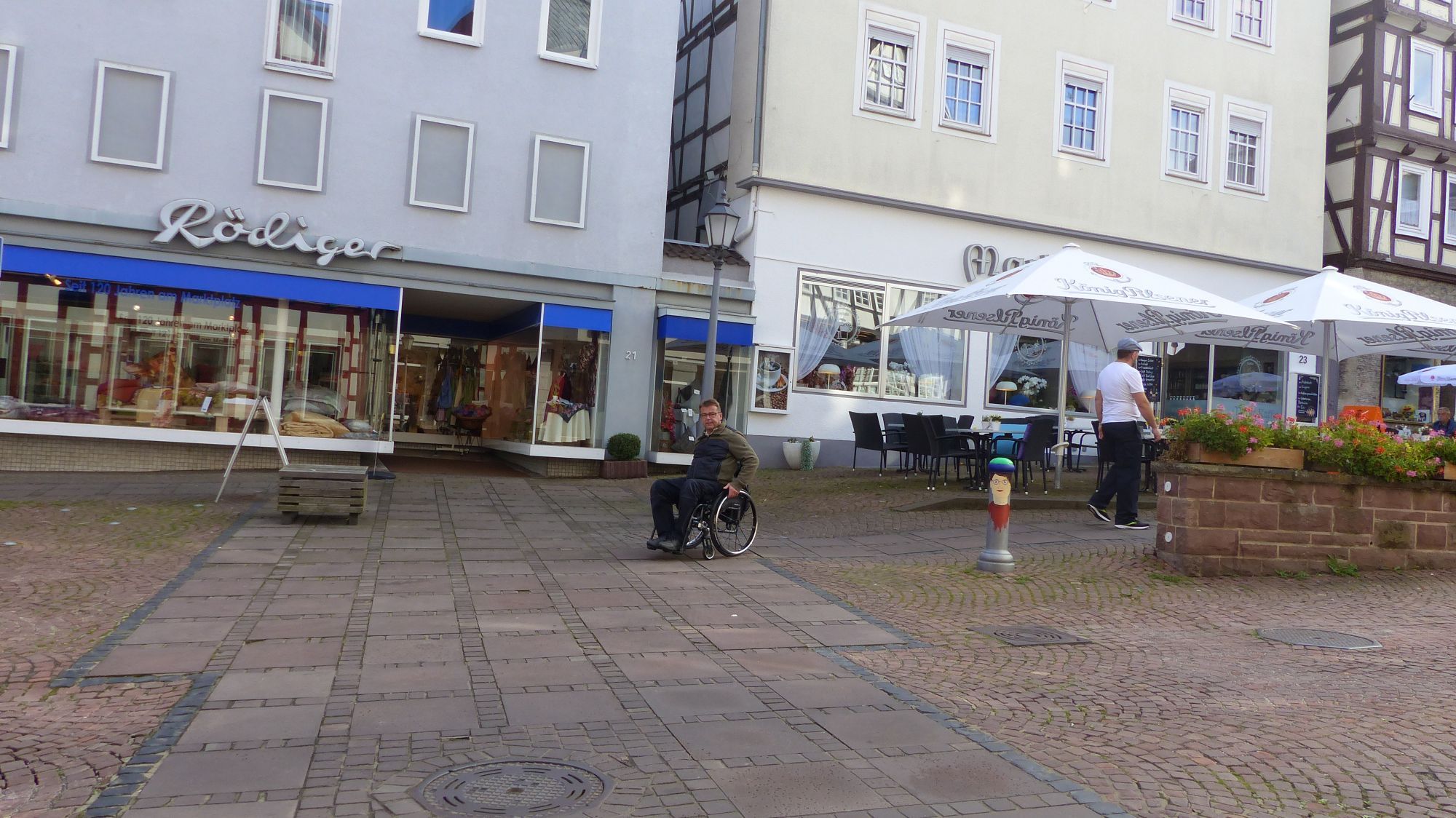 Barrierefreiheit am Beispiel Altstadt in Bad Wildungen