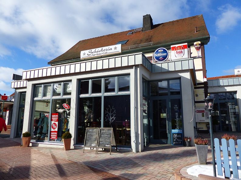 Außenansicht Schickeria Restaurant in Reinhardshausen