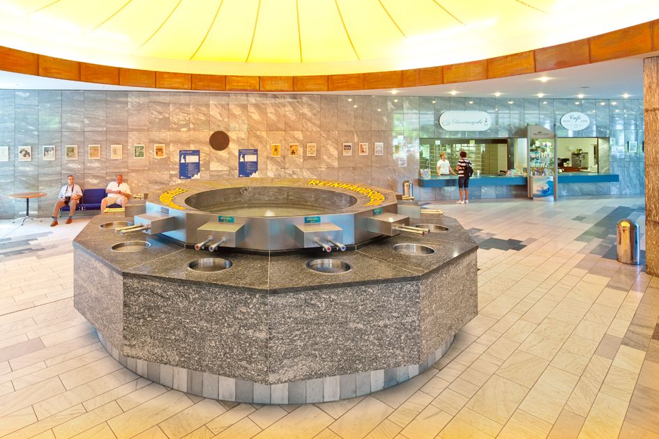 Quellenausschank der Wandelhalle Reinhardshausen