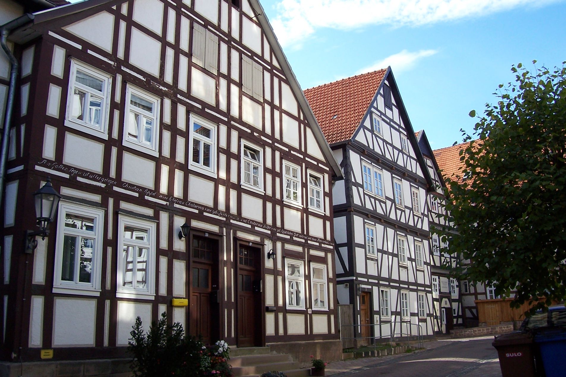 Fachwerk in der Altstadt Bad Wildungens