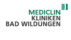 In Türkis der Schriftzug 