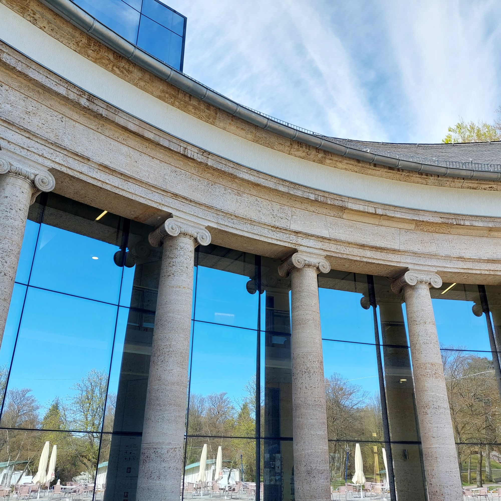Wandelhalle Bad Wildungen Außenansicht