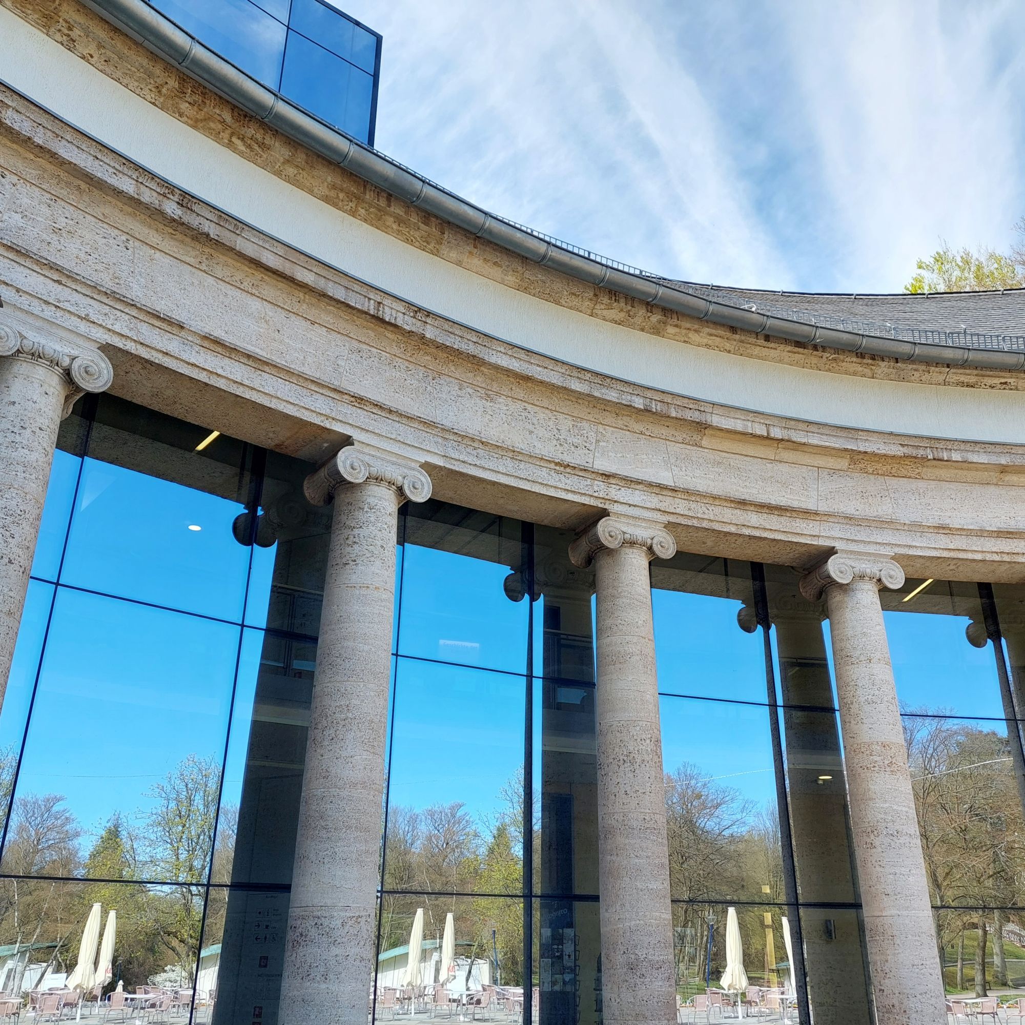 Wandelhalle Bad Wildungen Außenansicht
