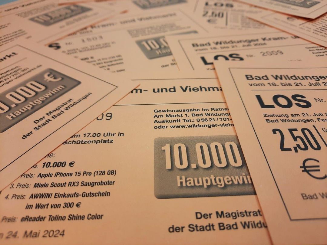 Noch nicht alle Gewinne der Viehmarktslotterie abgeholt