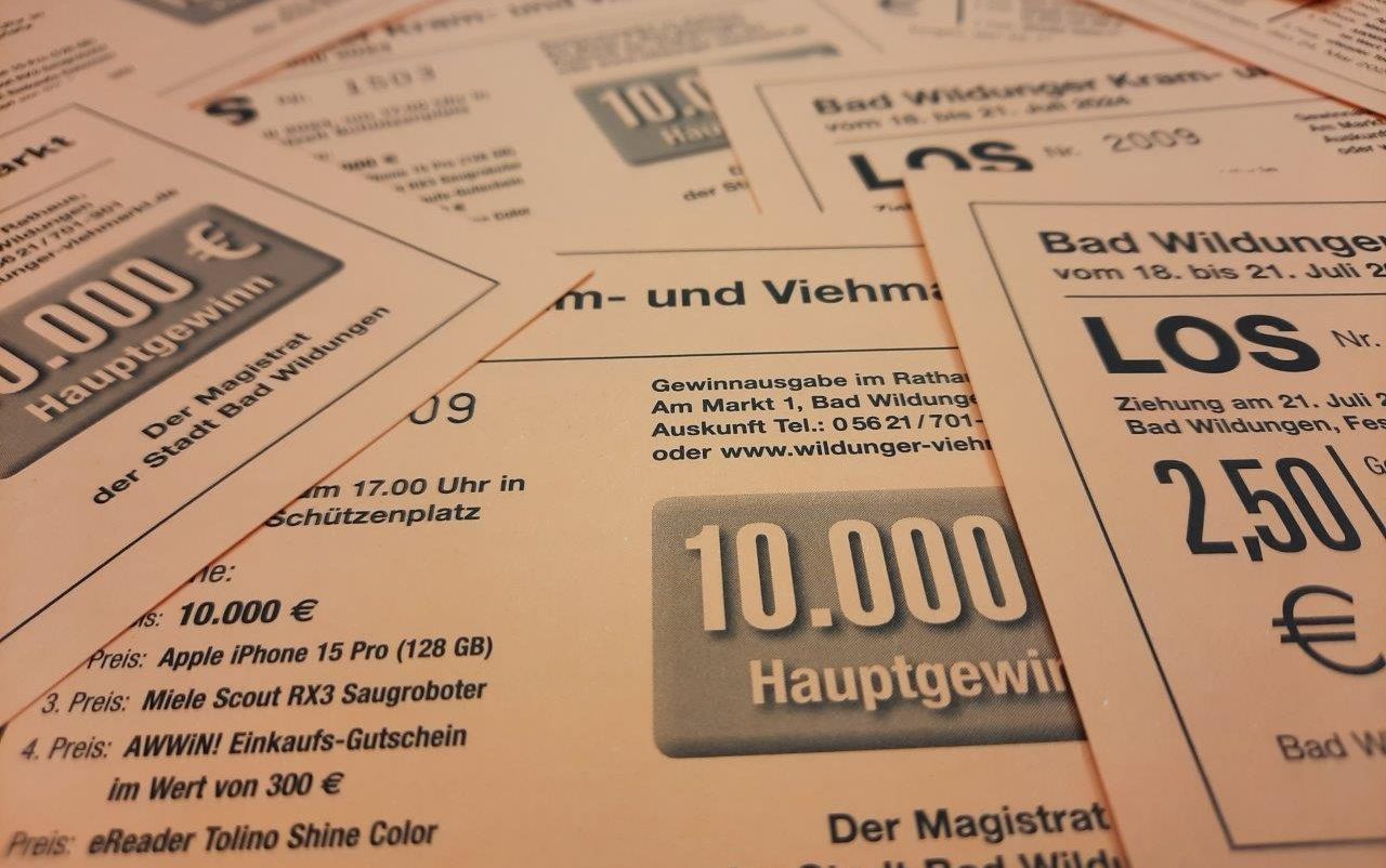 Noch nicht alle Gewinne der Viehmarktslotterie abgeholt