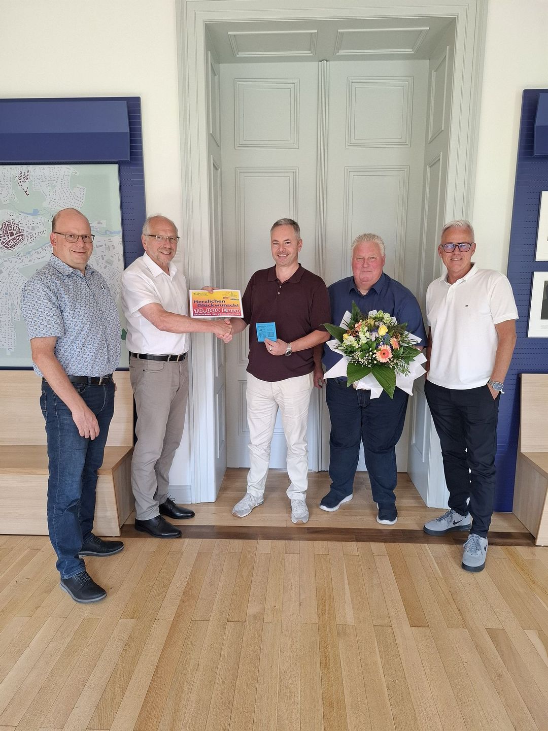 Gewinnübergabe Kram- und Viehmarkt