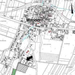 Bebauungsplan Schöne Aussicht. 