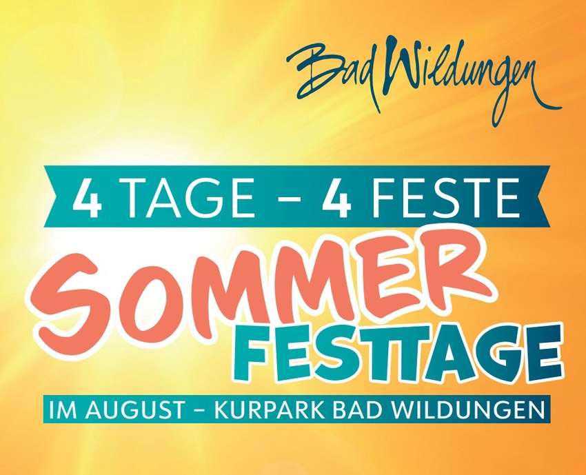 Sommer-Festtage in Bad Wildungen: Vier Tage voller Sommerlaune