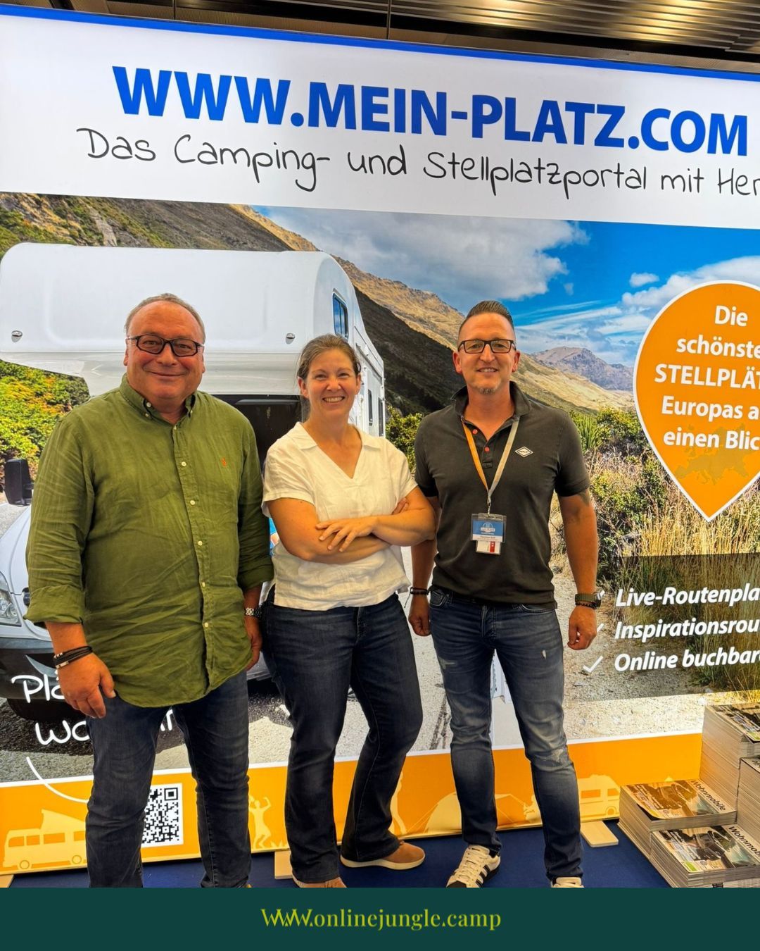 onlinejungle.camp auf dem Caravan Salon 2025