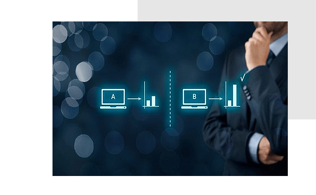 The smart connection between different devices is shown.