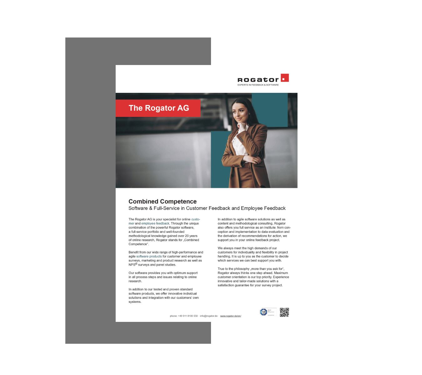 Rogator AG overview factsheet
