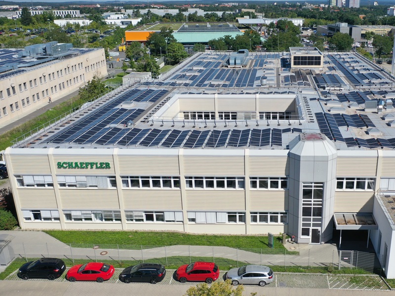 Firmengelände Schaeffler Sondermaschinenbau.