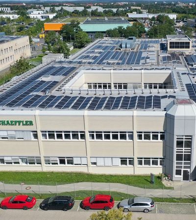 Firmengelände Schaeffler Sondermaschinenbau.