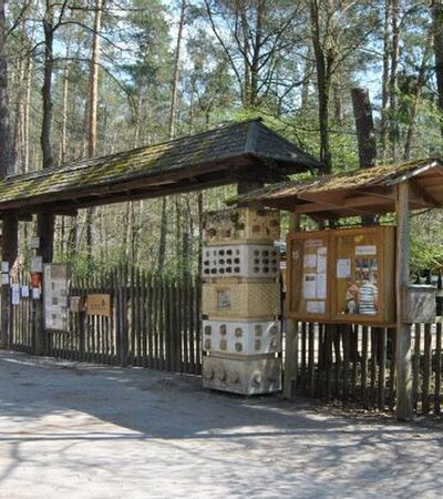 Eingang Walderlebniszentrum Tennenlohe