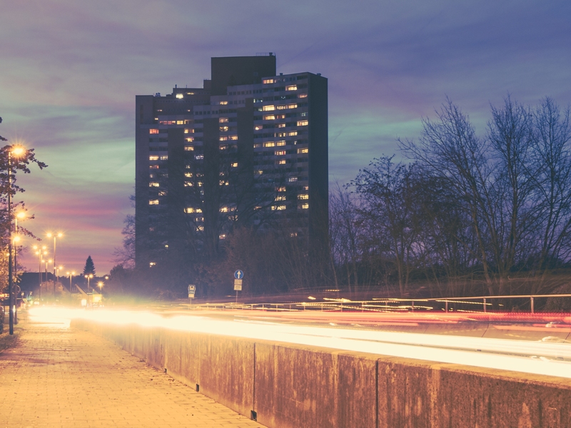 Langer Johann in Alterlangen am Abend