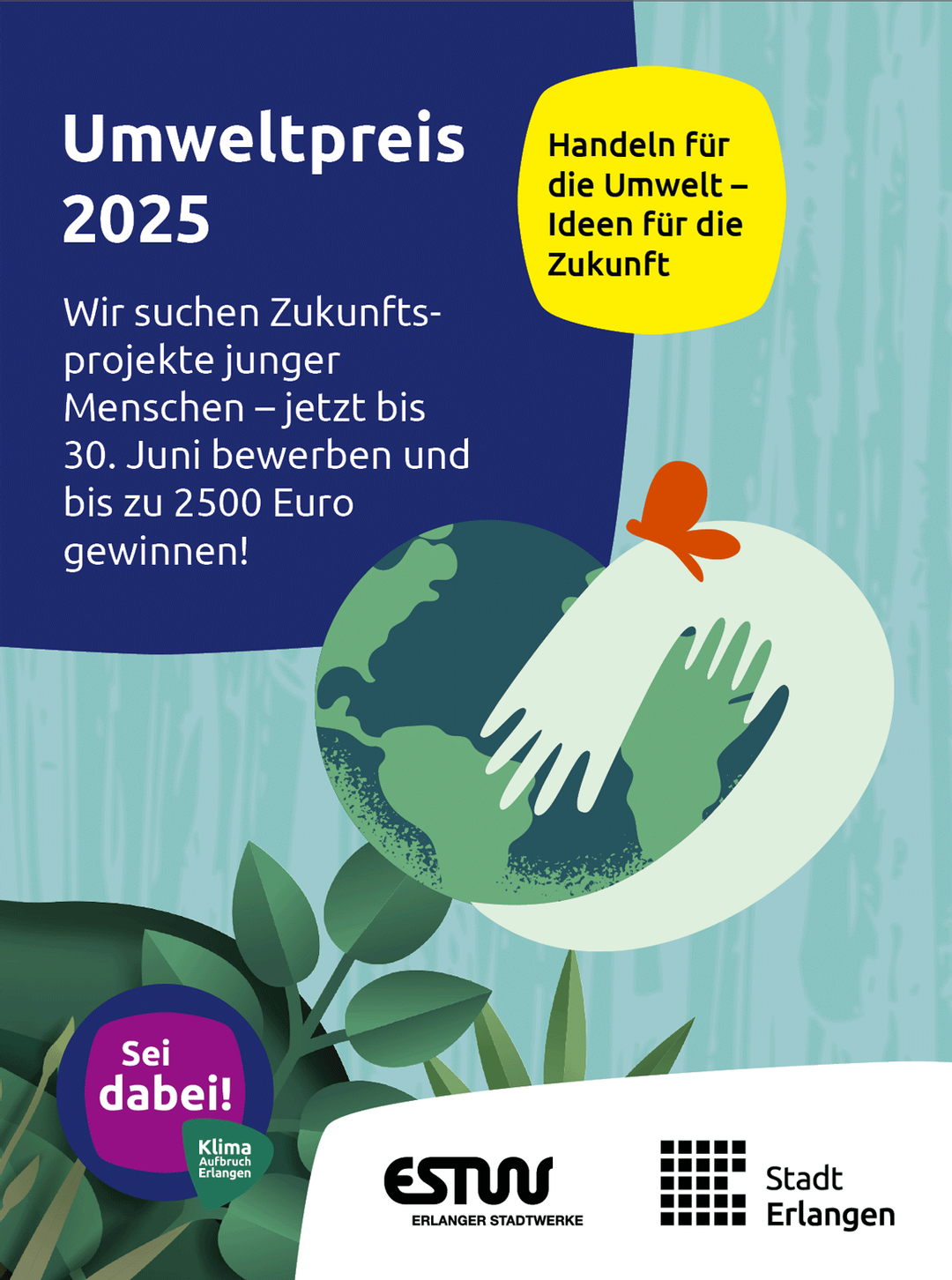Umweltpreis 2025 der Stadt Erlangen und der Erlanger Stadtwerke