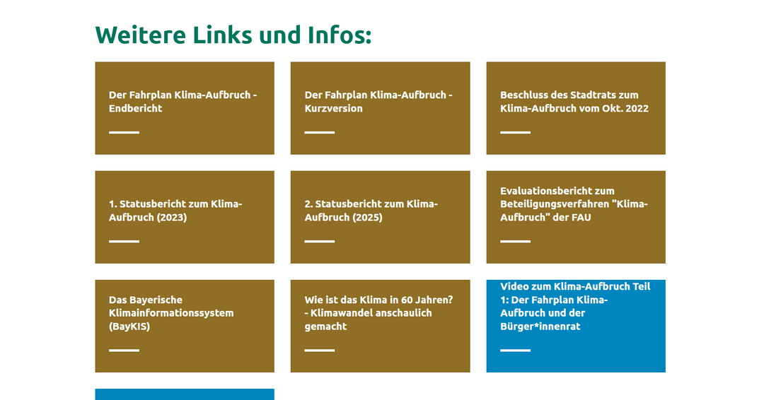 Interessante Berichte und Links zum Klima-Aufbruch