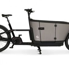 Foto eines schwarzen Cargon Classic Transportrads