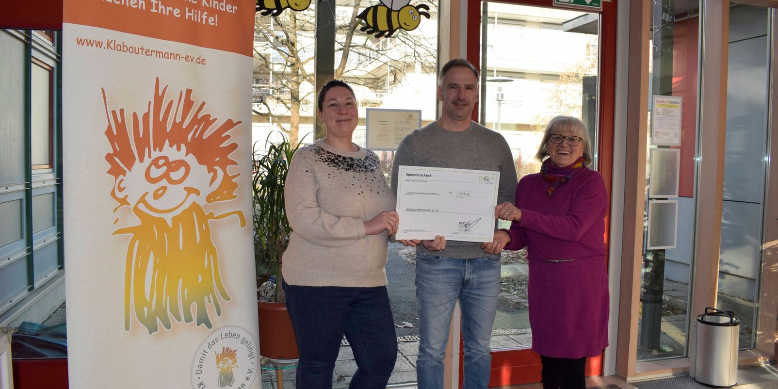 Spendenübergabe Klabautermann e.V.