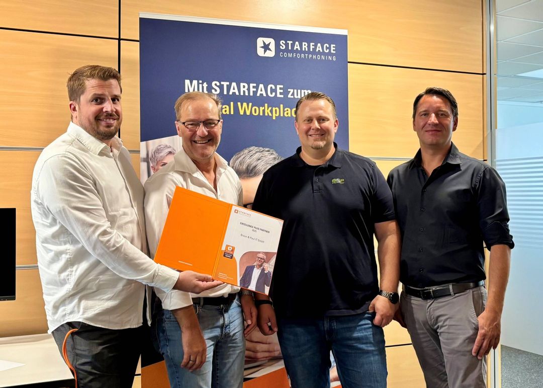 Auch in diesem Jahr sind wir wieder STARFACE Excellence Plus Partner!