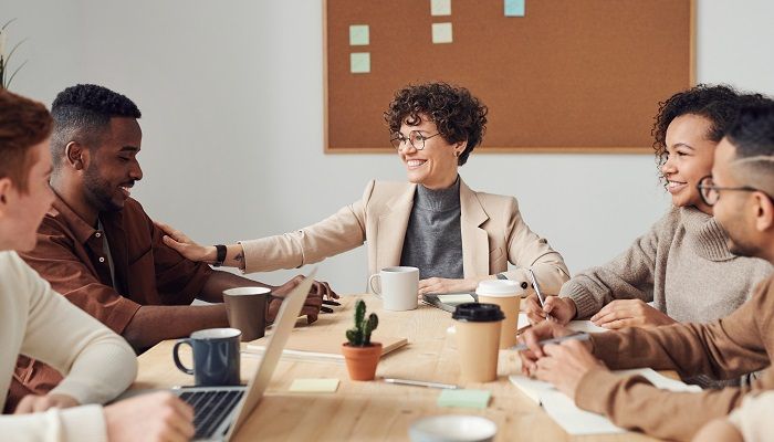 Team-Meeting Employer Branding