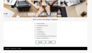 Neuaufbau Kundenpanel Darstellungsbeispiel