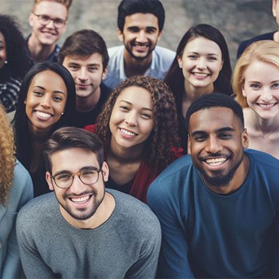 Gruppe von Menschen als Sinnbild der Customer Centricity