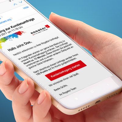 Einladungsmailing Kundenbefragung