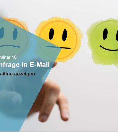 RogAcademy 10 Titelbild: Einbindung Umfrage in E-Mail